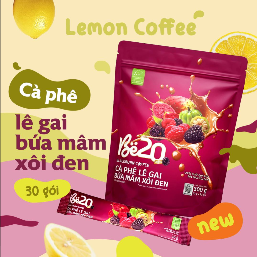 Cà Phê Mâm Xôi Túi Zip - Chính Hãng 100%